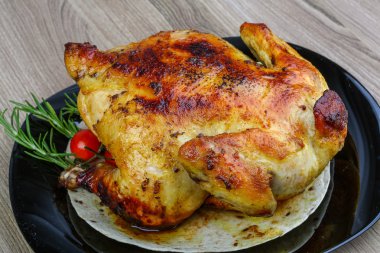 sıcak ızgara tavuk