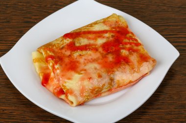 Tatlı gözleme şurubu