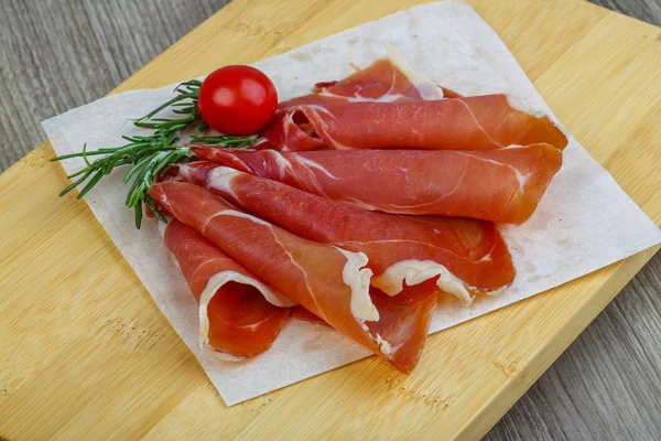 Lanche tradicional espanhol Jamon — Fotografia de Stock