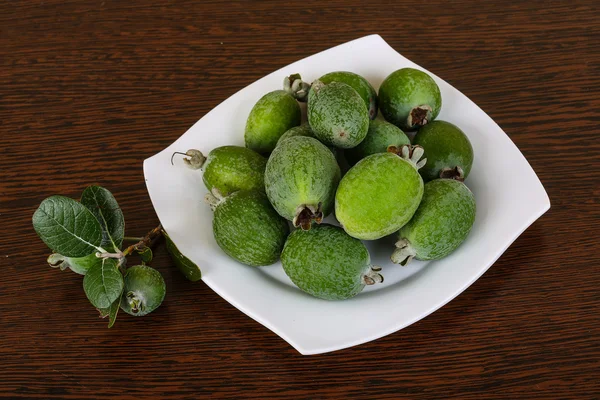 Reife Feijoa-Früchte — Stockfoto