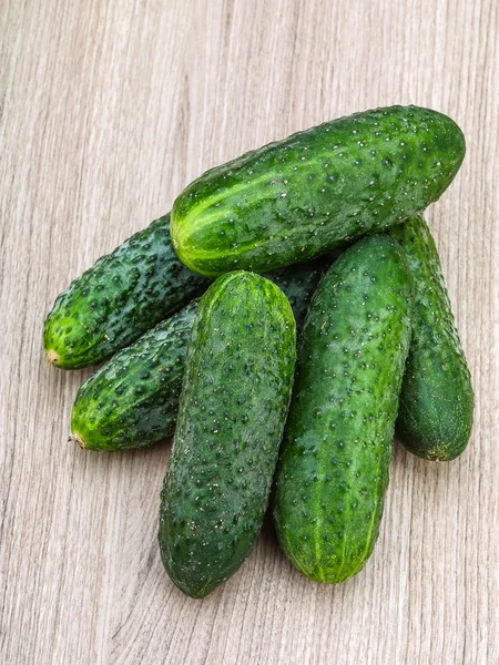 Fresh green Cucumber heap — Stock Photo, Image