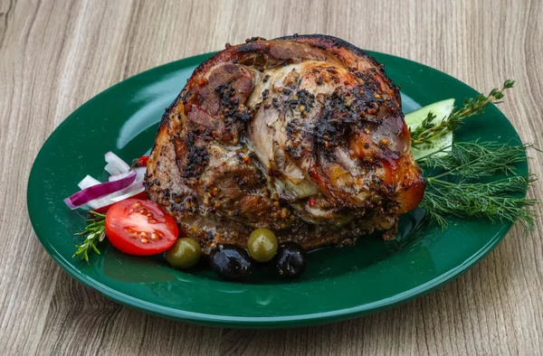 Roasted Pork knee — Stock Photo, Image