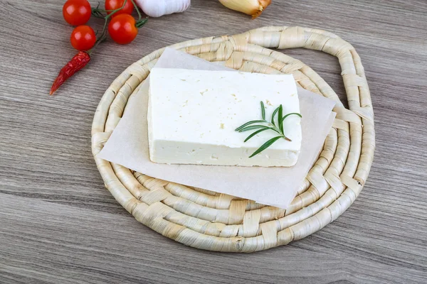 Kaukasischer Käse brinza — Stockfoto