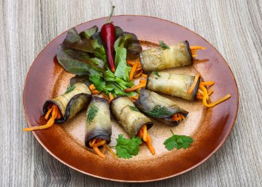 Havuç ile patlıcan böreği