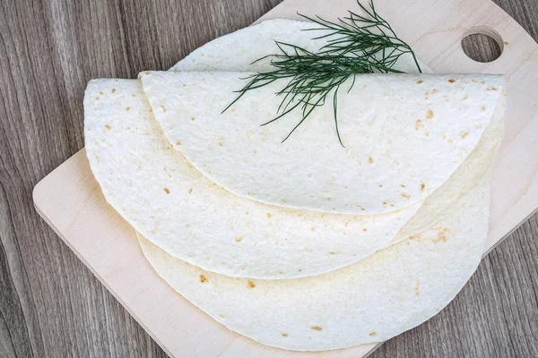 Tortilhas mexicanas com endro — Fotografia de Stock