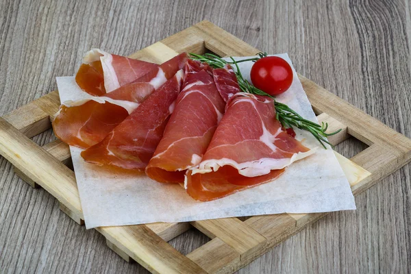 Collation traditionnelle espagnole - Jamon — Photo