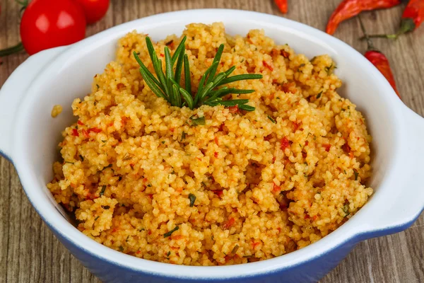 Арабская кухня Couscous — стоковое фото