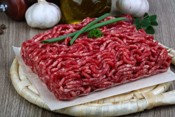 Carne de vacuno picada — Foto de Stock