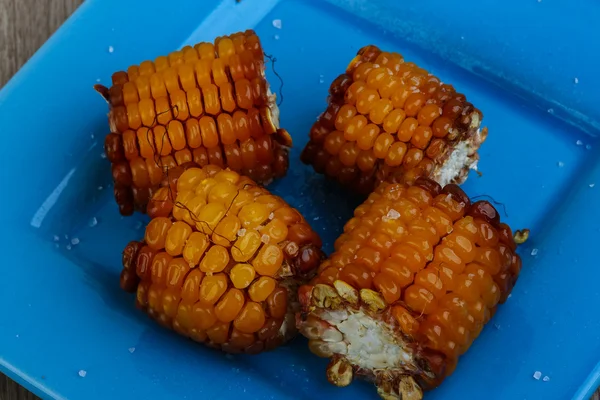 Grilled salted corn — Stock Photo, Image