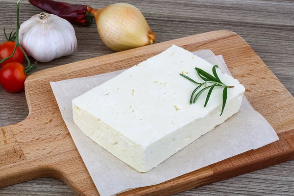 Formaggio caucasico Brinza — Foto Stock