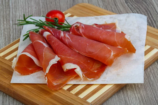 Collation traditionnelle espagnole - Jamon — Photo