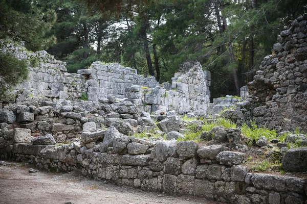 Phaselis ruínas em peru — Fotografia de Stock