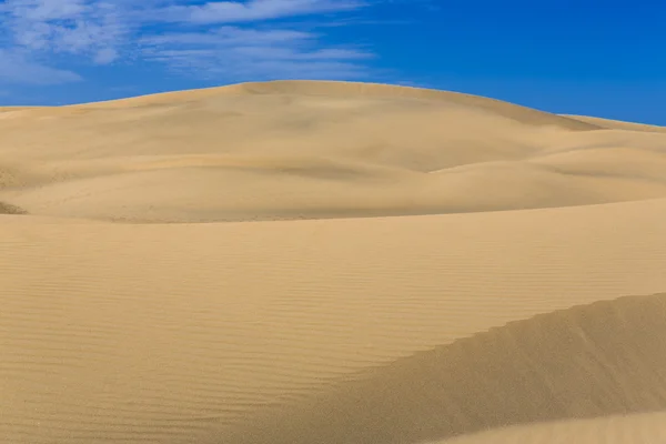 Maspalomas Duna - Wüste auf der Kanarischen Insel Gran Canaria — Stockfoto