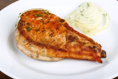 ızgara domuz biftek