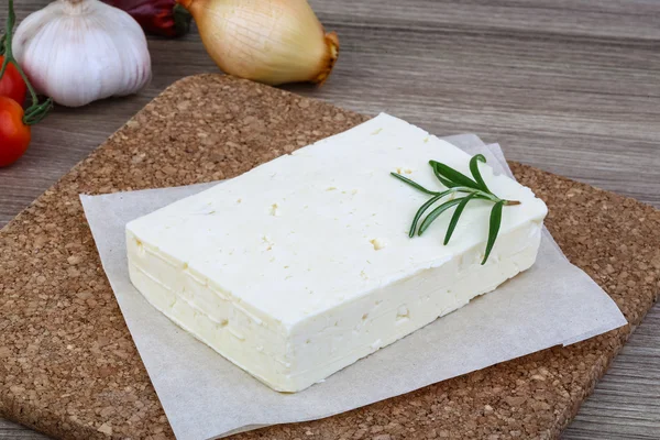 Formaggio caucasico Brinza — Foto Stock