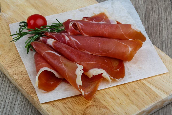 西班牙的传统小吃-Jamon — 图库照片