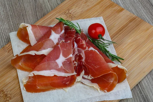 西班牙的传统小吃-Jamon — 图库照片