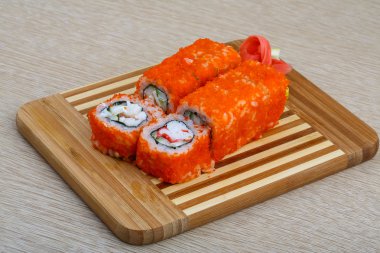taze soğuk California roll
