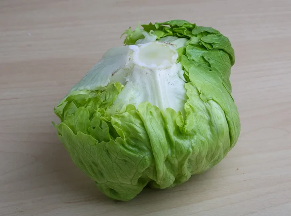 Fresh Iceberg salad — Stock Photo, Image