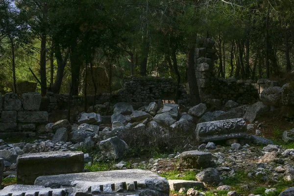 Древние руины Фазелиса в Турции — стоковое фото