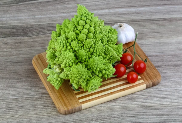 Romanesco exotischer Kohl — Stockfoto