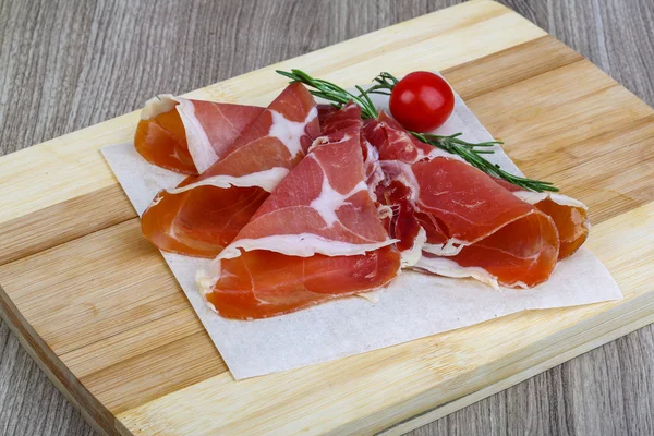 Collation traditionnelle espagnole - Jamon — Photo