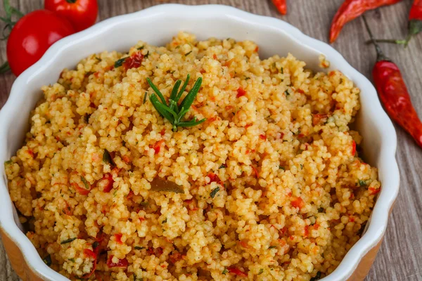 Арабская кухня Couscous — стоковое фото