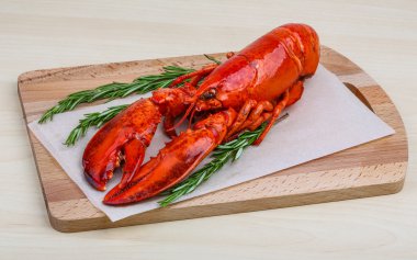 Taze haşlanmış ıstakoz