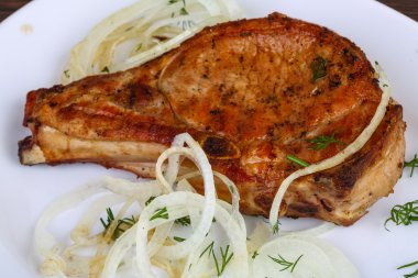 ızgara domuz biftek