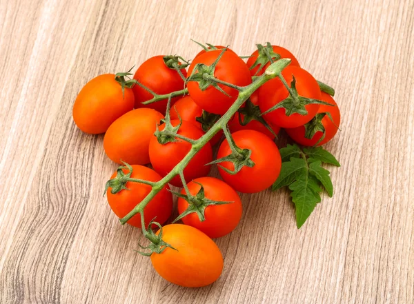 Ramo di pomodoro con foglie — Foto Stock