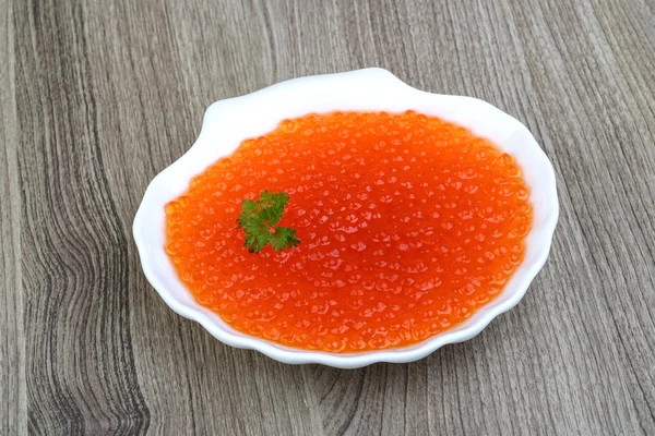 Caviar rojo de lujo —  Fotos de Stock