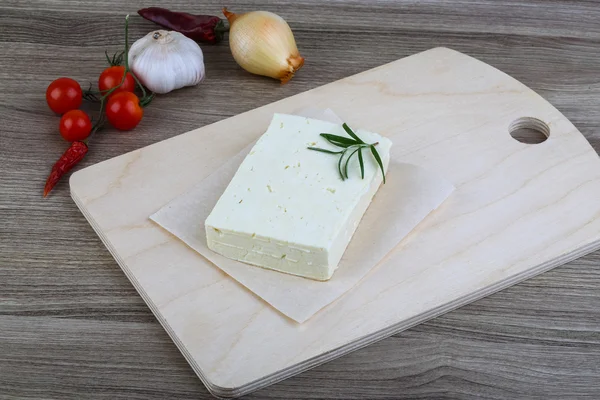 Kavkazská sýr Brinza — Stock fotografie
