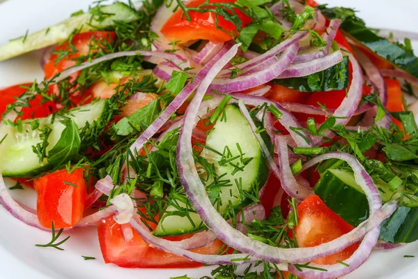 Deliciosa salada de legumes — Fotografia de Stock