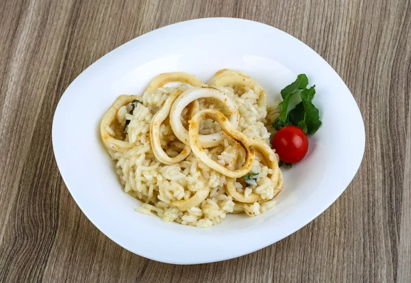 Italiaanse Squid risotto — Stockfoto
