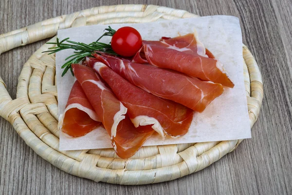 西班牙的传统小吃-Jamon — 图库照片