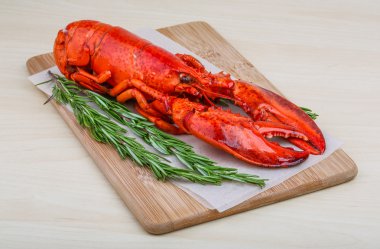 Taze haşlanmış ıstakoz