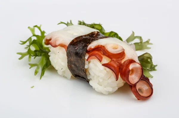 Fresh cold Octopus sushi — Stock Photo, Image