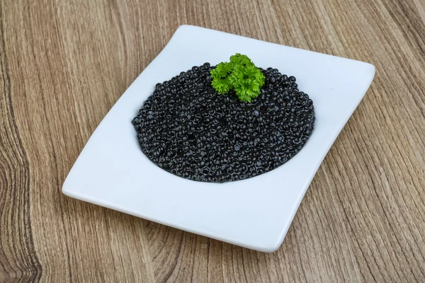 Caviale nero di lusso — Foto Stock