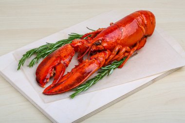 Taze haşlanmış ıstakoz