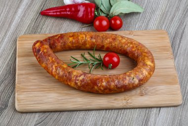 Biberiye yüzükle sosis