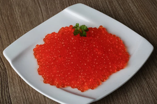 Caviar rojo de lujo —  Fotos de Stock