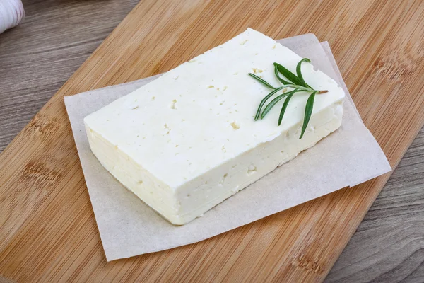 Caucasian Cheese Brinza — Stock Photo, Image