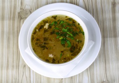 Sebze çorbası sebzeli çorba