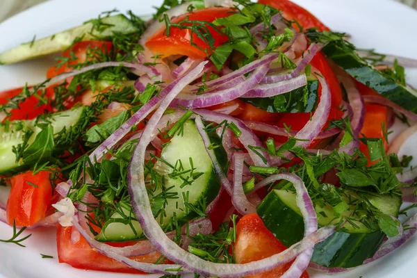 Deliziosa insalata di verdure — Foto Stock