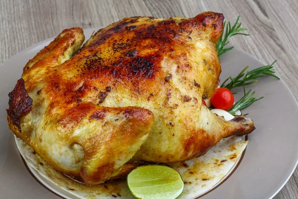 Ayam panggang panas — Stok Foto