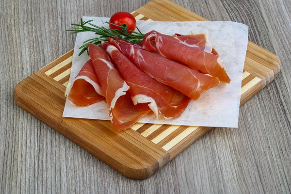 Collation traditionnelle espagnole - Jamon — Photo