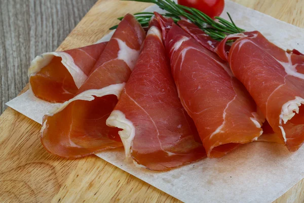 Lanche tradicional espanhol - Jamon — Fotografia de Stock