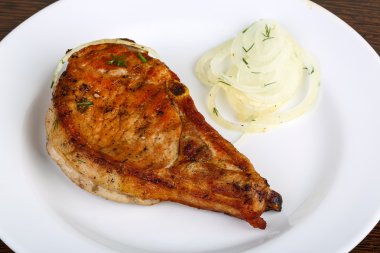 ızgara domuz biftek