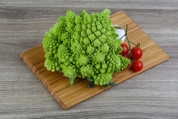 Repolho exótico Romanesco — Fotografia de Stock