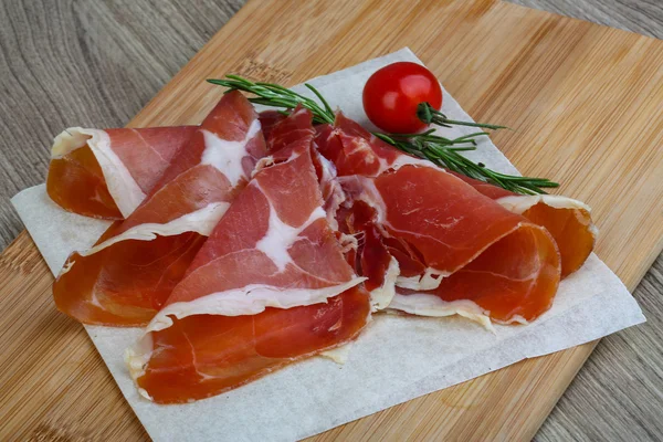 Lanche tradicional espanhol - Jamon — Fotografia de Stock